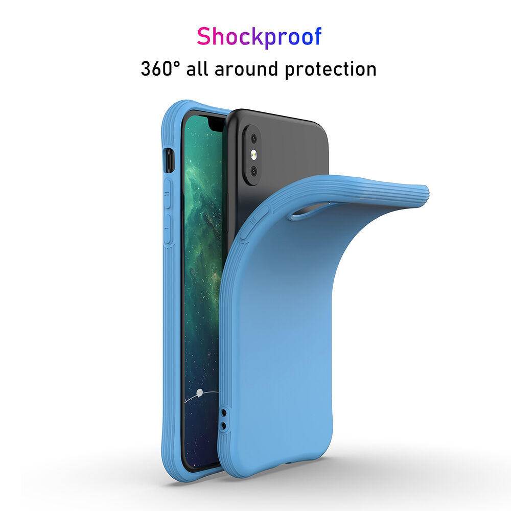 Enkay etui z miękkiego plastiku dla iPhone X / XS - różowy Enkay etui z miękkiego plastiku dla iPhone X / XS - różowy