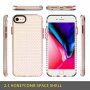 Etui przezroczyste ze strukturą plastra miodu dla iPhone 6 / 6S / 7 / 8 - przezroczyste