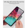 Etui ze szklaną częścią tylną dla iPhone X / XS - kolorowa mgła