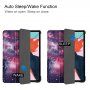 Pokrowiec z funkcją usypiania dla iPad Air 4 (2020) / Air 5 (2022) / Pro 11" (2018) - mgławica