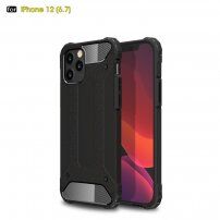 Odporne etui Armor dla iPhone 12 Pro Max - czarny