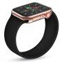 Pasek silikonowy dla Apple Watch Ultra 49mm / 46mm / 45mm / 44mm / 42mm - S - czarny