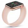 Pasek silikonowy dla Apple Watch 42mm / 41mm / 40mm / 38mm - L - różowy