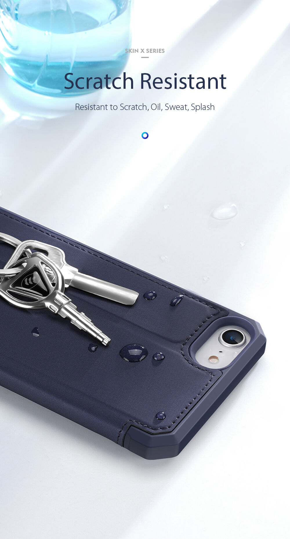 Dux Ducis pokrowiec portfelowy dla iPhone 7 / 8 / SE (2020/2022) - czarne