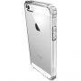 Spigen Crystal Shell ochronne etui poliwęglanowe dla Apple iPhone SE (2016) / 5S - przezroczyste