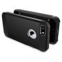 Spigen Armor trwałe cienkie etui dla Apple iPhone SE (2016) / 5S - czarne