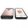 Spigen Armor trwałe cienkie etui dla Apple iPhone SE (2016) / 5S - różowe