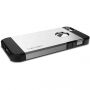 Spigen Armor trwałe cienkie etui dla Apple iPhone SE (2016) / 5S - srebrne