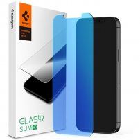 Spigen Glas tR Antiblue HD 2D szkło hartowane dla iPhone - 12 Pro Max - czyste