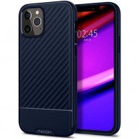 Spigen Core Armor etui trwałe dla iPhone 12 Pro Max - ciemnoniebieski