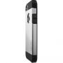 Spigen Armor trwałe cienkie etui dla Apple iPhone SE (2016) / 5S - srebrne