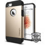 Spigen Armor trwałe cienkie etui dla Apple iPhone SE (2016) / 5S - złote