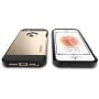 Spigen Armor trwałe cienkie etui dla Apple iPhone SE (2016) / 5S - złote