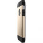 Spigen Armor trwałe cienkie etui dla Apple iPhone SE (2016) / 5S - złote