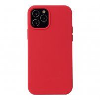 Etui silikonowe dla iPhone 12 Pro Max - czerwony