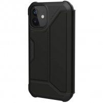 UAG Metropolis SATN pokrowiec flip do iPhone 12 mini - czarne