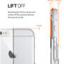 Spigen ultracienkie trwałe etui dla Apple iPhone 6S / 6 - przezroczyste