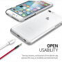 Spigen ultracienkie trwałe etui dla Apple iPhone 6S / 6 - przezroczyste