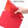 Pokrowiec ze origami stojakiem do iPad Air 3 (2019) / Pro 10,5" - czerwony