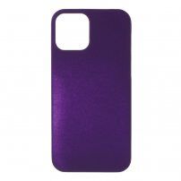 Etui gumowe matowe dla iPhone 12 mini - fioletowy
