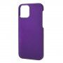 Etui gumowe matowe dla iPhone 12 mini - fioletowy