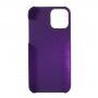 Etui gumowe matowe dla iPhone 12 mini - fioletowy