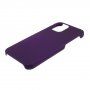 Etui gumowe matowe dla iPhone 12 mini - fioletowy