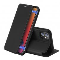 Dux Ducis pokrowiec portfelowy dla iPhone 12 mini - czarne