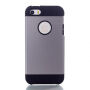 Pokrowiec 2w1 dla Apple iPhone 5 / 5S / SE (2016) - szary