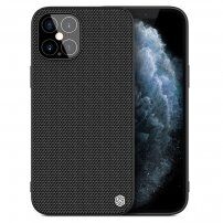 Nillkin etui ze strukturą włókien nylonowych do iPhone 12 Pro Max - czarny