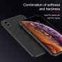 Nillkin etui ze strukturą włókien nylonowych do iPhone XS Max - czarny