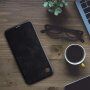 Nillkin Qin pokrowiec portfelowy ze skóry PU dla iPhone 12 mini - czarne