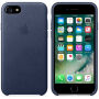 Oryginalne etui skórzane dla Apple iPhone 7 - północno-niebieskie