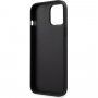 Karl Lagerfeld Embossed etui ze skóry PU do iPhone 12 Pro Max - czarny