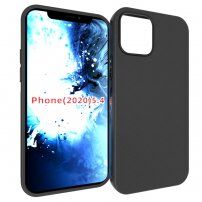 Etui matowe do iPhone 12 mini - czarny