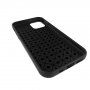 Etui matowe do iPhone 12 mini - czarny