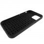 Etui matowe do iPhone 12 mini - czarny