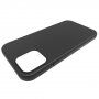 Etui matowe do iPhone 12 mini - czarny