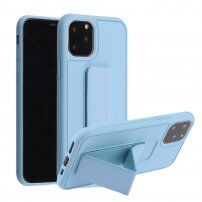 Etui z funkcją stojaku / uchwytu dla iPhone 12 Pro Max - jasnoniebieskie
