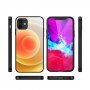 NXE etui miękkie z motywem kolorowych kół do iPhone 12 / 12 Pro - żółte