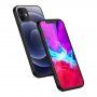 NXE etui miękkie z motywem kolorowych kół do iPhone 12 / 12 Pro - ciemnoniebieski