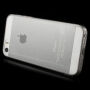 Ultra cienkie 0,5 mm opakowanie dla Apple iPhone 5 / 5S / SE (2016) - szare