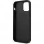 Guess V Quilted etui do iPhone 12 Pro Max - czarny