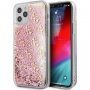 Guess 4G Liquid Glitter etui do iPhone 12 Pro Max - różowy