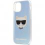 Karl Lagerfeld Choupette Head etui zmieniające do iPhone 12 mini - tęcza