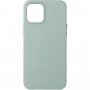 Native Union Clic Classic etui skórzane do iPhone 12 Pro Max - jasnozielone