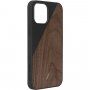Native Union Clic Wooden etui drewniane do iPhone 12 Pro Max - brązowo-czarny