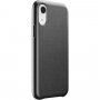 Cellularline Elite etui ze skóry PU do iPhone XR - czarny