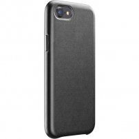 Cellularline Elite etui ze skóry PU do iPhone 6 / 7 / 8 / SE (2020/2022) - czarny