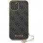 Guess 4G Charms etui do iPhone 12 Pro Max - szary